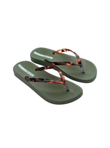 Ipanema Flops Anatomica in Grün/Transparent