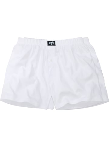CECEBA Baumwolle, Single-Jersey Bio Boxershorts 2er-Pack in weiß