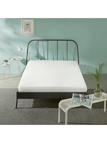 REDBEST Single-Jersey Spannbettlaken San Francisco in weiß