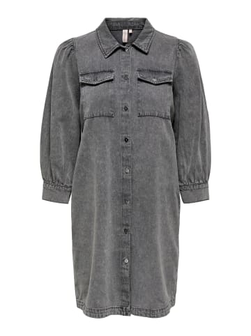 ONLY Jeanskleid in Medium Grey Denim