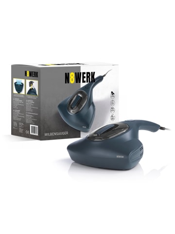 N8WERK Milben-Handstaubsauger mit UV-C-Licht 300W grau grau