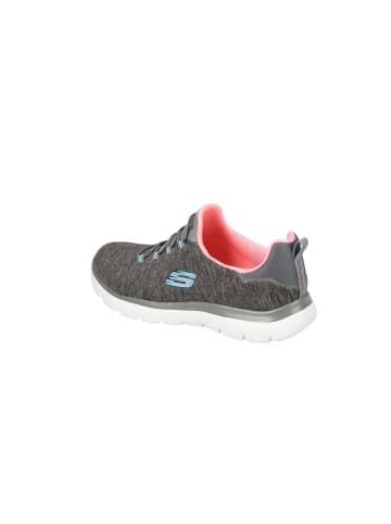 Skechers Sneaker SUMMITS - QUICK GETAWAY in gray/coral