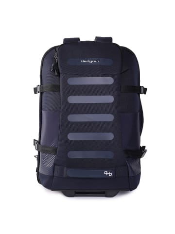 Hedgren Comby Multy 2 Rollen Rucksacktrolley RFID Schutz 55 cm in peacoat blue