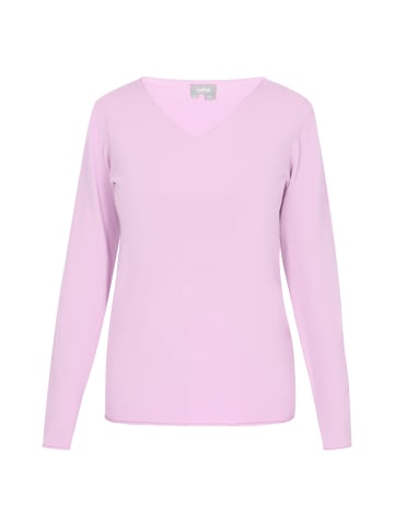 Usha Women Sweater in lavender