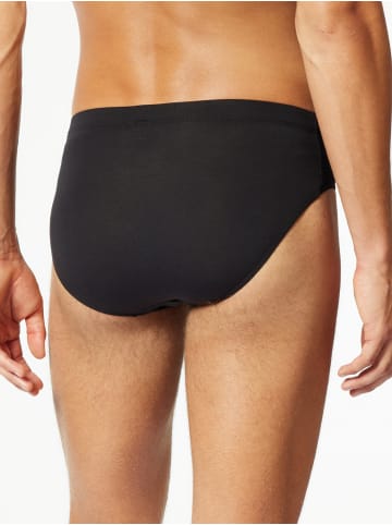 Schiesser Minislip Uncover in schwarz-weiss