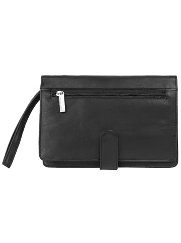 Bodenschatz Handgelenk Tasche echt Leder in schwarz