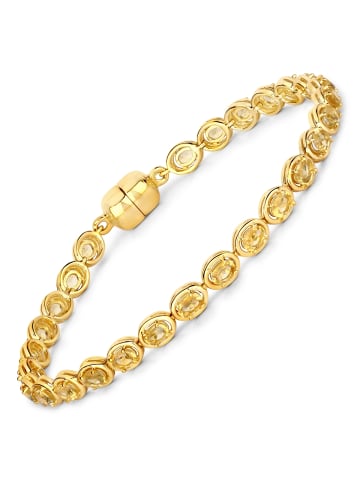 Rafaela Donata Armband aus Sterling Silber mit Citrin in gelbgold