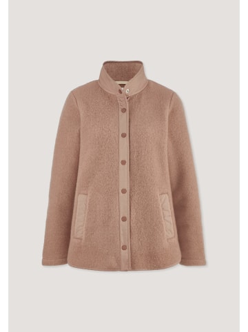 Hessnatur Wollfleece Jacke in rosé