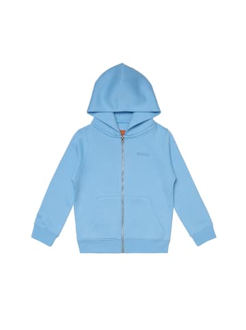 smiler. Kapuzensweatshirtjacke mini-grin. in BLAU