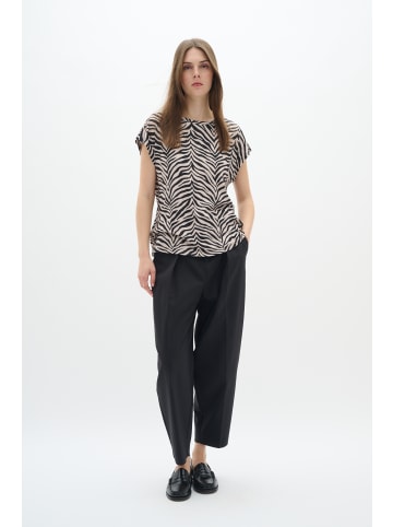 InWear T-shirt SuieIW Gerade Passform in Classic Zeebra