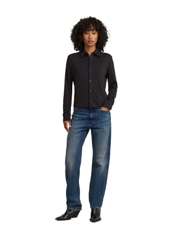 G-Star Raw Iggie Straight Jeans worn in mountain dusk