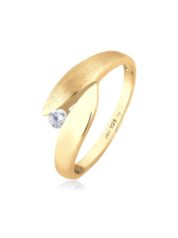 Elli Ring 925 Sterling Silber in Gold