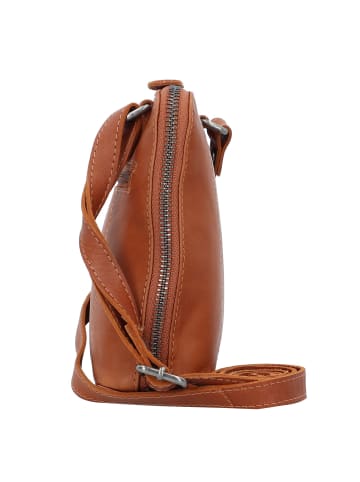 The Chesterfield Brand Wax Pull Up Umhängetasche Leder 20.5 cm in cognac
