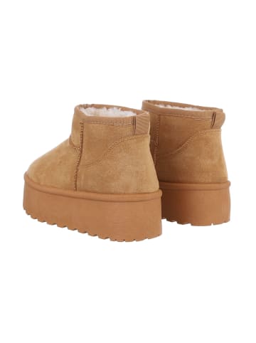 Ital-Design High Heel in Camel