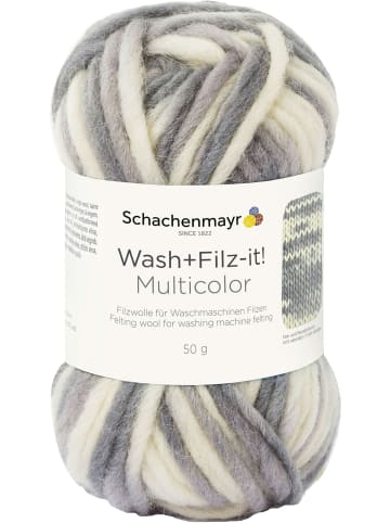 Schachenmayr since 1822 Filzgarne Wash+Filz-it! Multicolor, 50g in Natur-grau