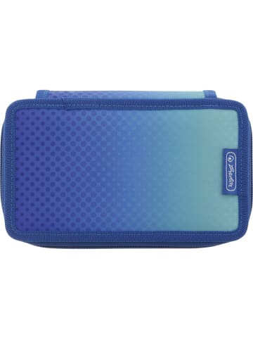 Herlitz Schüleretui TriCase 31 tlg. Polyester 190x70mm Dip Dye Blue/Turquoise