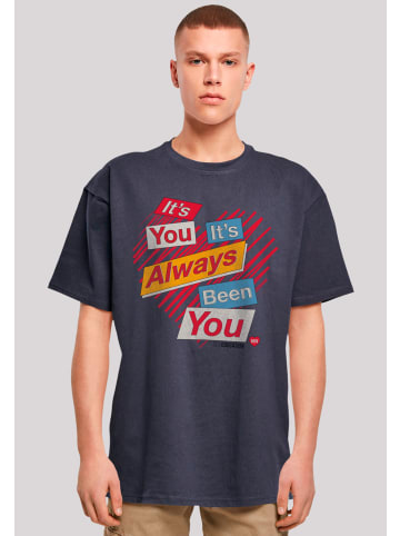 F4NT4STIC Oversize T-Shirt Sex Education It's Always You in marineblau