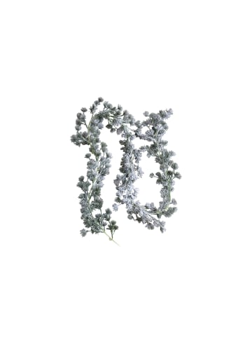 Chic Antique Fleur Zedernbaumranke mit Kunstschnee in grün