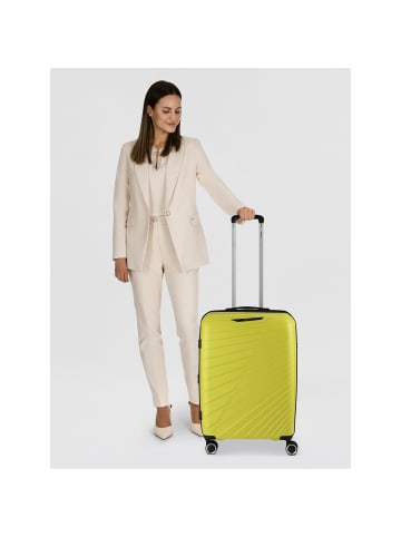 benzi 5808 4 Rollen Trolley 65 cm mit Dehnfalte in grün