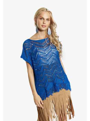 IZIA Damen Pullover in Blau Marine