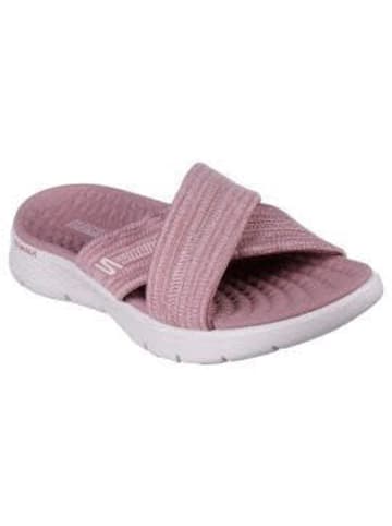 Skechers Damen Pantoletten GO WALK FLEX SANDAL - IMPRESSED in Rot