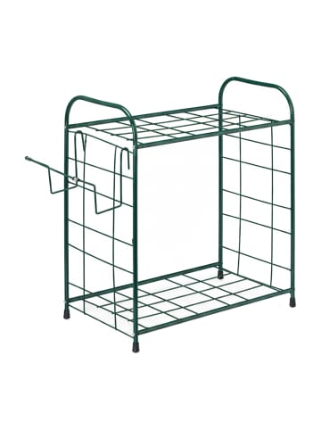 relaxdays Gartengerätehalter in Grün - (B)80 x (H)68 x (T)35 cm