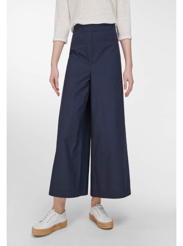 PETER HAHN Culotte cotton in MARINE