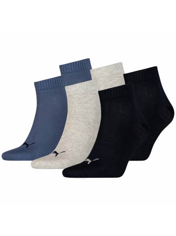 Puma Socken 6er Pack in Dunkelblau/Grau