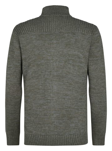 Petrol Industries Strickjacke Sleeping Bear in Grün