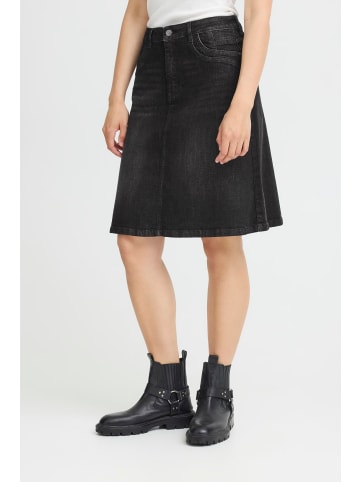 Pulz Denimrock PZKATJA A-shape in Black Denim