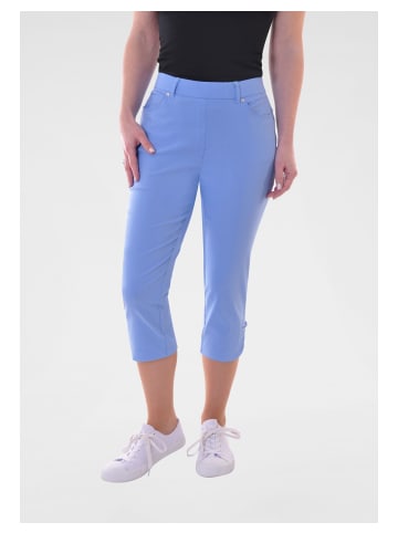 Navigazione Stretch-Hose Caprihose in hellblau