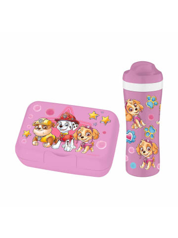 koziol 2er Set Lunchset in Paw Patrol organic pink