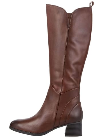 Marco Tozzi Stiefel in Chestnut