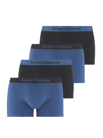 Bruno Banani Retro Short / Pant Flowing in Jeansblau / Schwarz