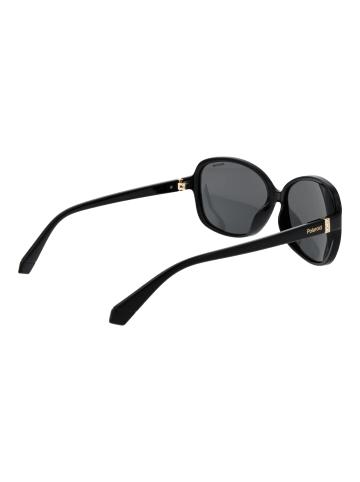 Polaroid Sonnenbrille Schmetterling Schwarz