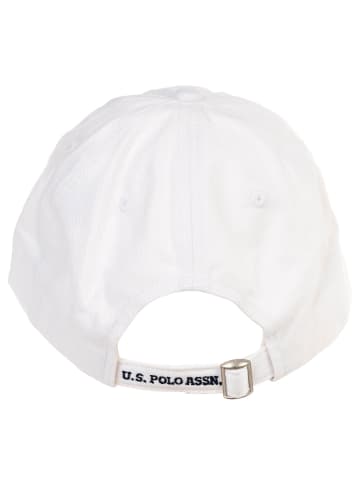 U.S. Polo Assn. Cap in Weiß