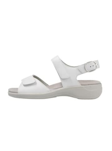 Semler Komfort Pantolette in weiß