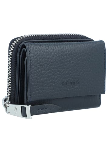 PICARD Pure Geldbörse Leder 10 cm in ozean