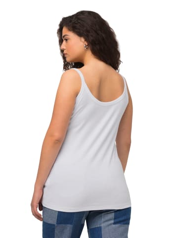 Ulla Popken Strick-Top in schneeweiß