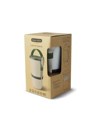 Black+Blum ORIGINAL Lunchbecher, Olive, 900 ml