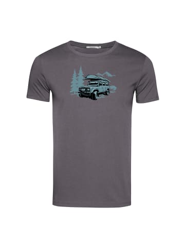 GreenBomb T-Shirt Nature Getaway in Anthracite