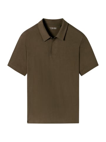 Schiesser Pyjamaoberteil Mix Relax in oliv