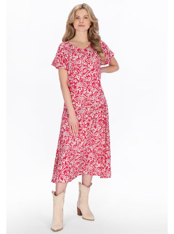 usha FESTIVAL Women Blouse in rose offwhite