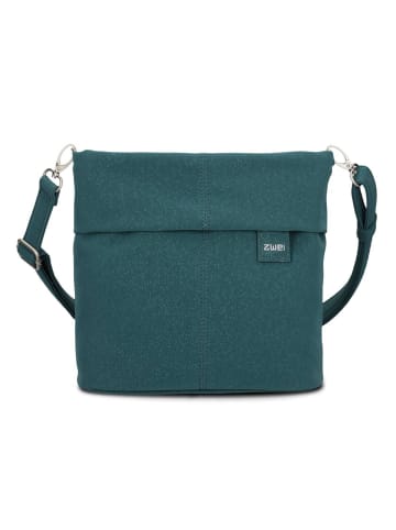 Zwei Mademoiselle.M Schultertasche 25 cm in pacific