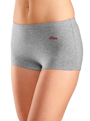 S. Oliver Panty in grau, schwarz, weiß