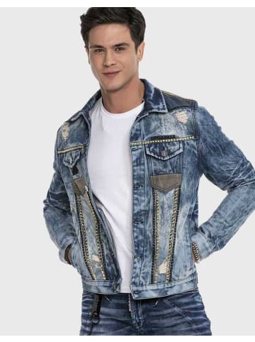 Cipo & Baxx Jacke in BLUE