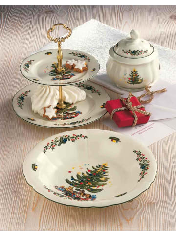 Seltmann Weiden 20er Set Teeservice Marieluise Weihnachten bunt in bunt