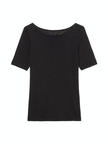Marc O'Polo Slub-Jersey-T-Shirt regular in Schwarz