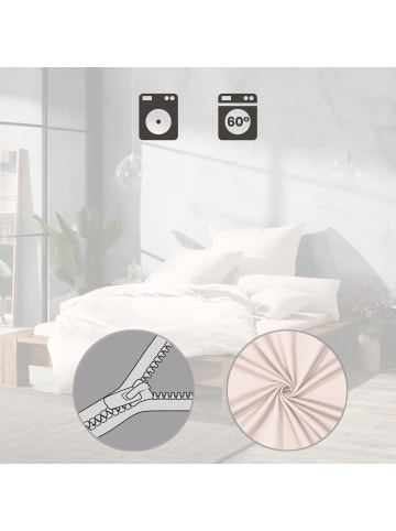 Erwin Müller Mako-Satin Bettwäsche Landshut in natur