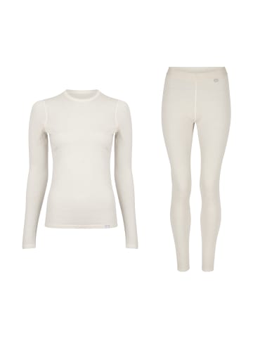DANISH ENDURANCE Baselayer-Set Core Merino in offwhite
